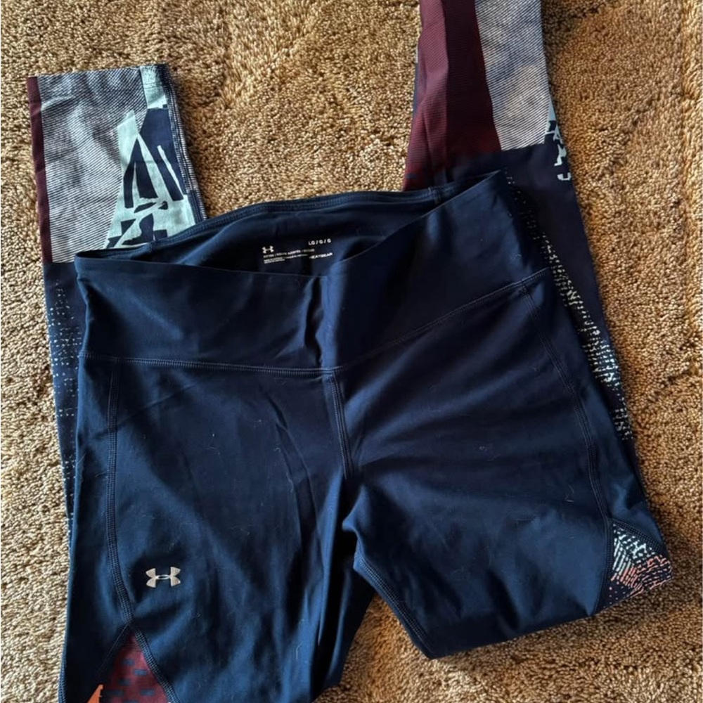 Under Armour Navy Blue HeatGear Apparel